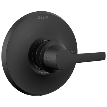 Trim Mezclador Ducha Galeon Negro