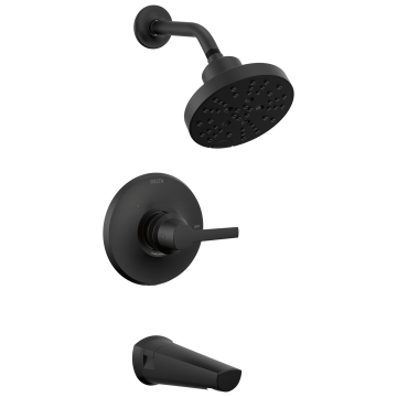 Trim, Brazo, Regadera y Tina Galeon Negro