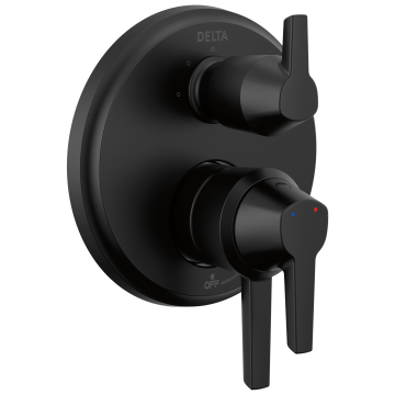 Trim Mezclador Ducha 3 Funciones Galeon Negro