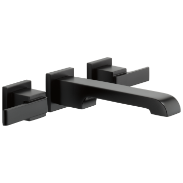 Trim Grifería de Pared Ara Negro