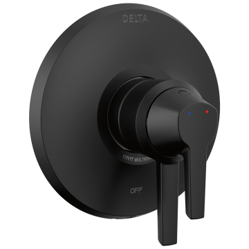 Trim Mezclador Ducha Memory Temp Galeon Negro