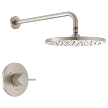 Trim, Brazo y Regadera Modern Stainless