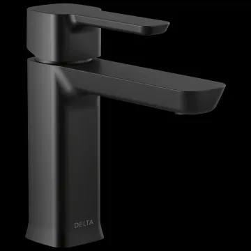 Moderno Lavamanos Monomando Baja 1.0 GPM Negro